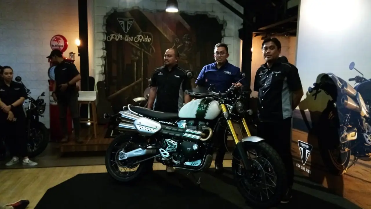 Triumph Resmi Hadirkan New Scrambler 1200 XE di Indonesia
