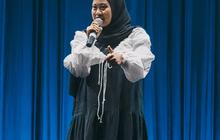Ingat Musdalifah Basri Sang Komika, Begini Kabarnya sedang Berbahagia dengan Dua Anaknya