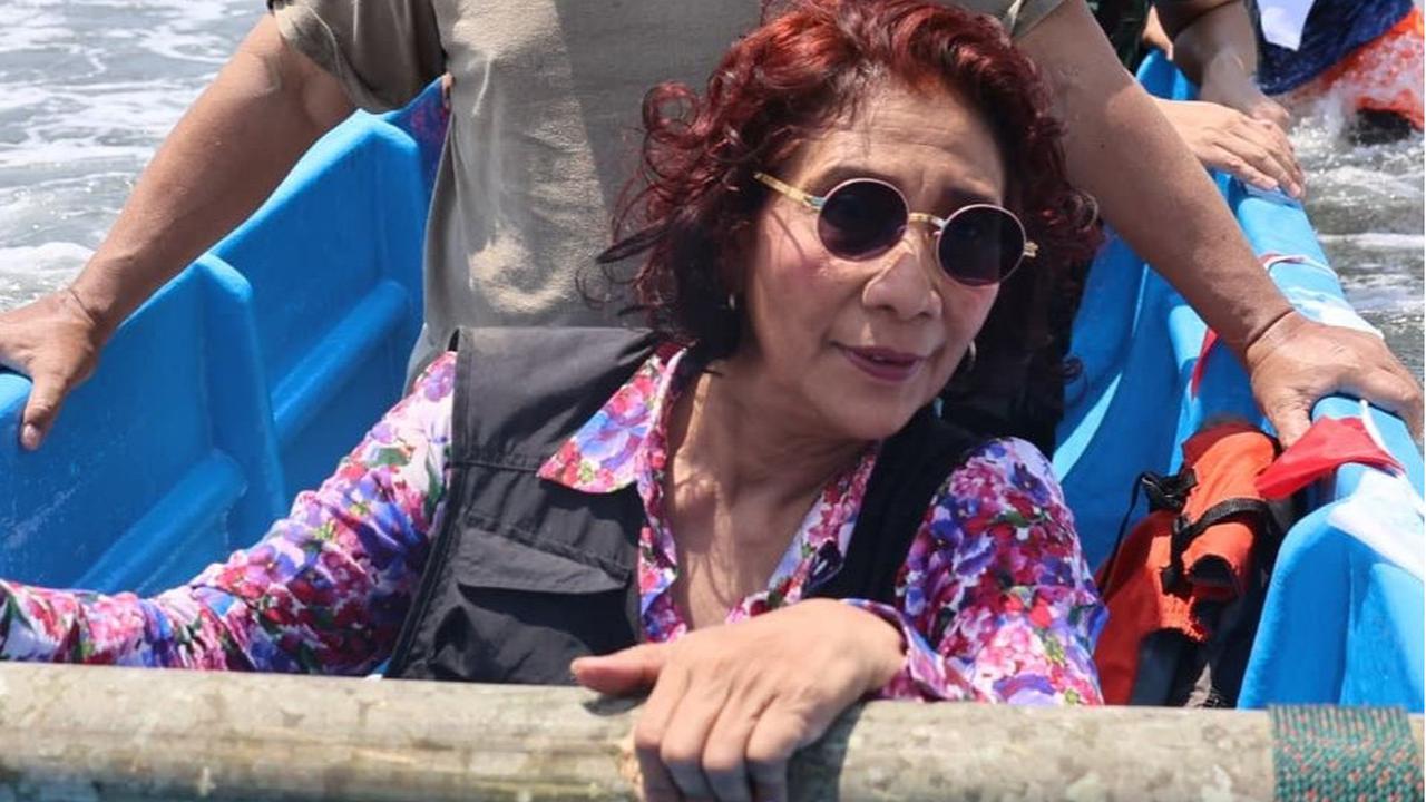 Prabowo Bareng Susi Pudjiastuti Keliling Pantai Pangandaran