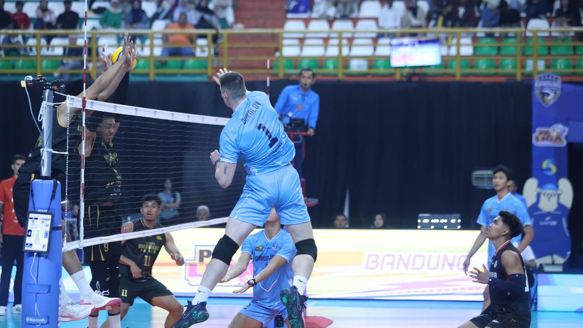 Hasil Proliga 2026: Kejutan, Jakarta Garuda Jaya Gulung Juara Bertahan Jakarta Bhayangkara Presisi