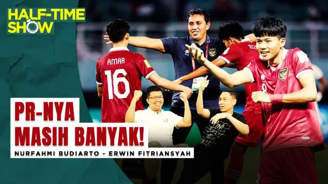 Berita video Half Time Show kali ini membahas topik tentang evaluasi Timnas Indonesia U-17  di Piala Dunia U-17