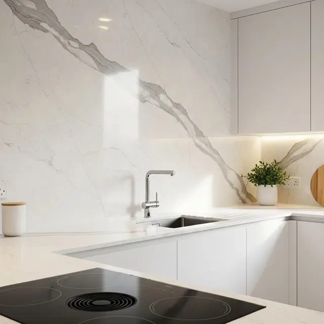 Material Dinding Dapur yang Mudah Dibersihkan dari Minyak