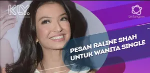 Raline Shah beri pesan bagi wanita yang bernasib sama dengan dirinya.