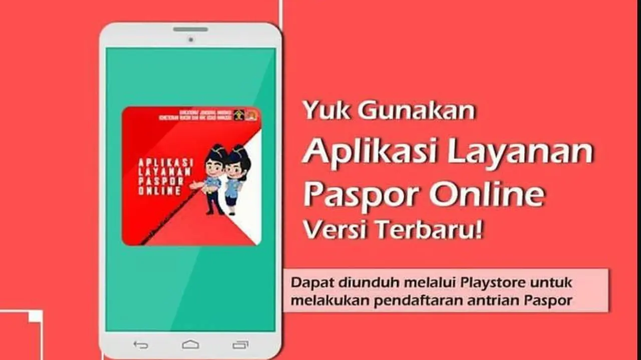 Catat, Aplikasi Antrean Pengajuan Paspor Kini Berubah