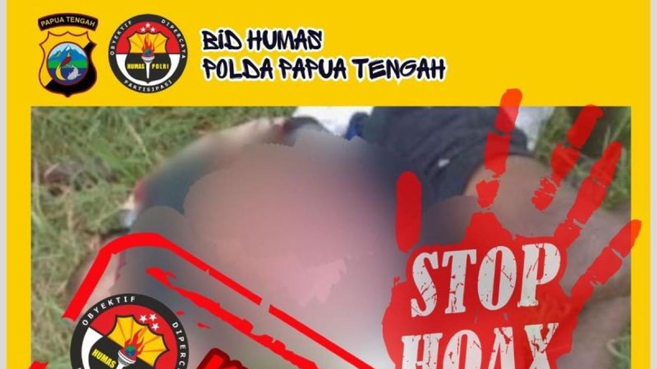 Polda Papua Tengah Ungkap Hoaks Foto Dogiyai, Waspada Informasi Menyesatkan