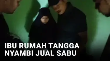 Nyambi Jualan Sabu, Ibu Rumah Tangga di Bintan Ditangkap Polisi