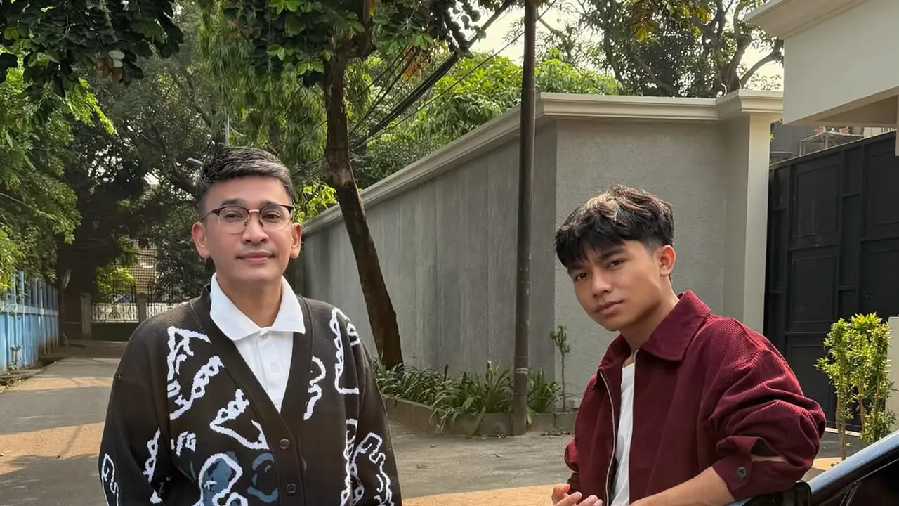 Betrand Peto dan Ruben Onsu. (Foto: Dok. Instagram @betrandpetoputraonsu)