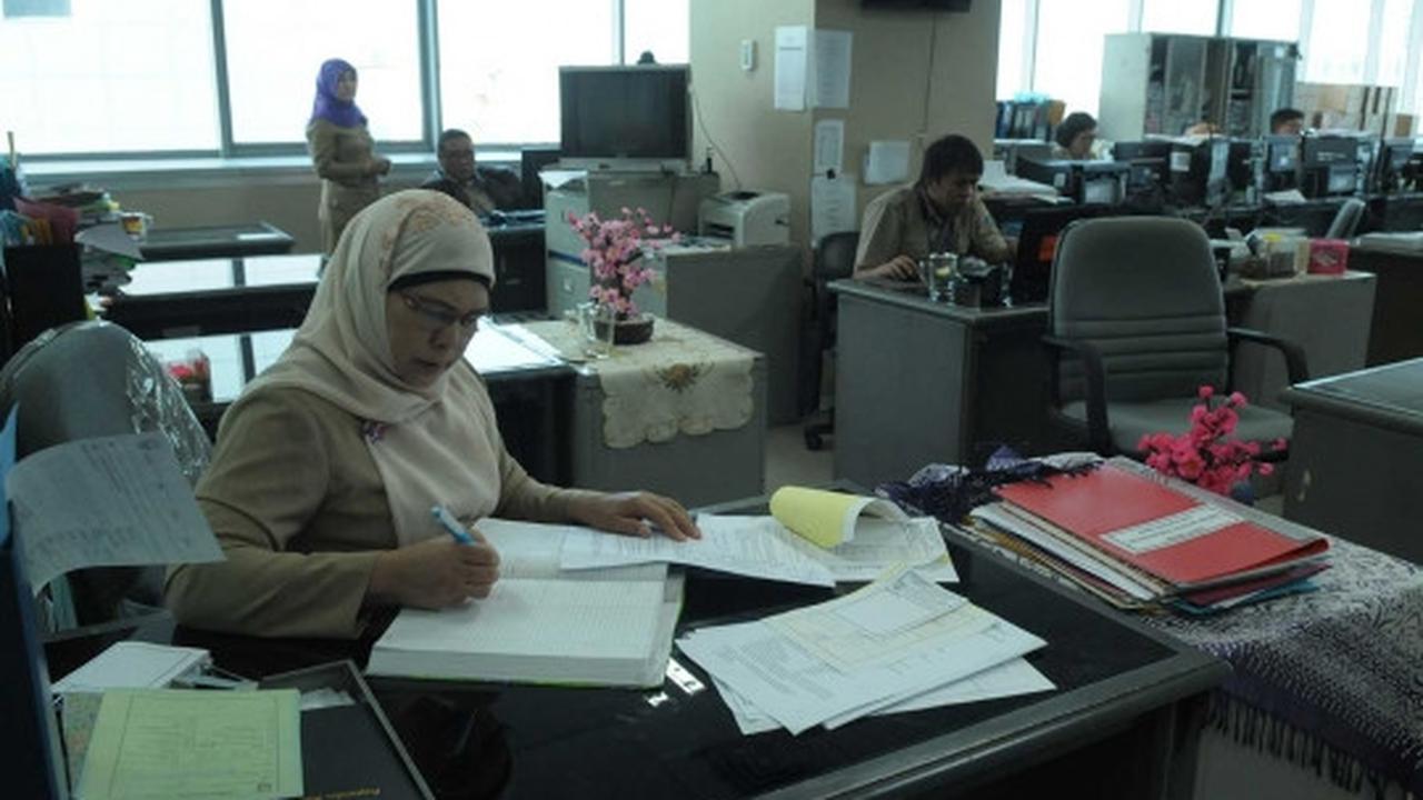 Hari pertama bekerja usai cuti Lebaran, PNS DKI kembali beraktivitas