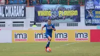 Diogo Ferreira saat membela Persib Bandung di Stadion Wibawa Mukti, Cikarang, Sabtu (1/10/2016). (Bola.com/Nicklas Hanoatubun)