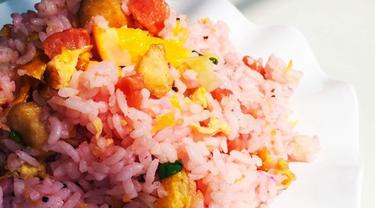 Resep Nasi Goreng Pink Buah Naga Lifestyle Fimela Com
