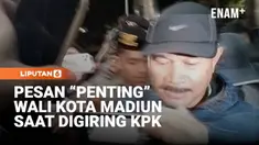 Wali Kota Madiun, Maidi, yang tertangkap tangan oleh Komisi Pemberantasan Korupsi (KPK), akhirnya dibawa petugas ke Gedung KPK, Jakarta, pada Senin malam. Penangkapan tersebut merupakan bagian dari operasi tangkap tangan yang dilakukan KPK terkait du...