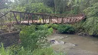 Longsor di Gunungguruh Sukabumi Sebabkan Tembok Penahan Tanah Jebol dan Putus Aliran Irigasi
