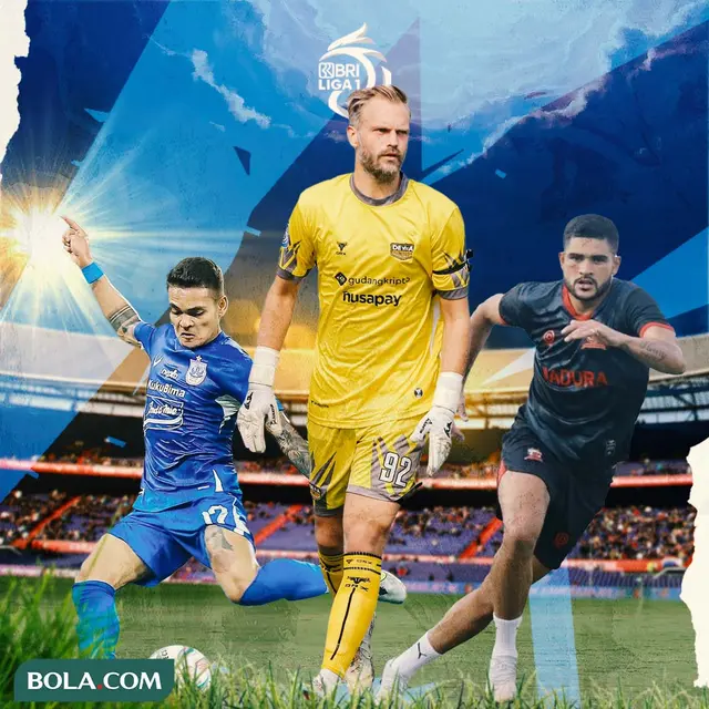 BRI Liga 1 -  Gali Freitas, Sonny Stevens, Junior Brandao
