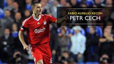 Fabio Aurelio berhasil mencetak gol dengan tendangan bebasnya ke gawang Petr Cech saat Chelsea melawan Liverpool