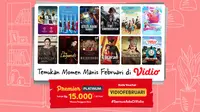 Platform streaming Vidio beri penawaran khusus untuk pelanggan baru selama Februari 2021. (Dok. Vidio)