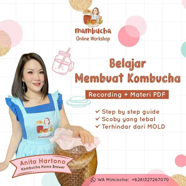 Diary Fimela: Dapatkan Segudang Manfaat, Mombucha.id Bagikan Kebaikan Lewat Kombucha