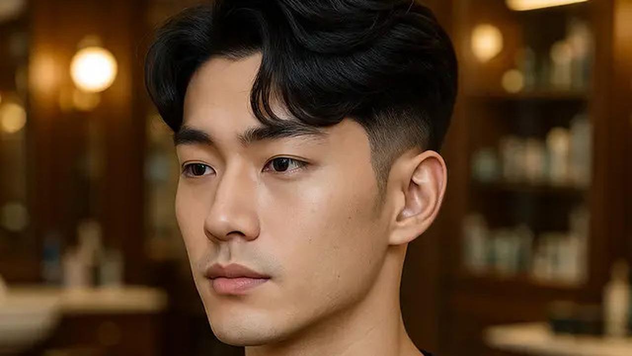 6 Potongan Rambut Comma Hair x Taper yang Tren di 2025, Pilihan Andalan untuk Pria Usia 30-an