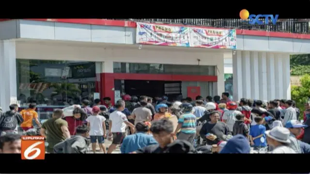 Polisi terjunkan 1.4000 pasukan untuk mengamankan Palu, Sulawesi Tengah, terkait aksi penjarahan toko.
