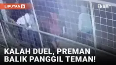 Tak Terima Kalah Duel, Preman Panggil Teman untuk Keroyok Ayah dan Anak