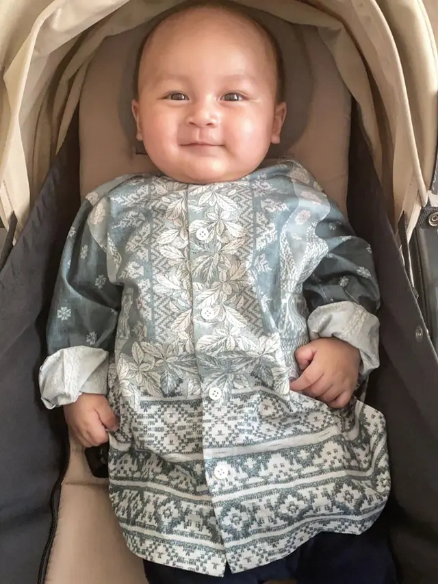 Potret gemas anak seleb yang rayakan Lebaran pertama kali di Tahun 2020