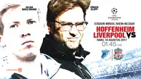  Hoffenheim vs Liverpool (Liputan6.com/Abdillah)