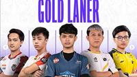 Barisan Gold Laner di MPL Indonesia Season 8. Mereka bertarung menjadi yang terbaik. (FOTO / IG MPL Indonesia)