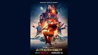 Poster Avatar: The Last Airbender, Sumber: Netflix.
