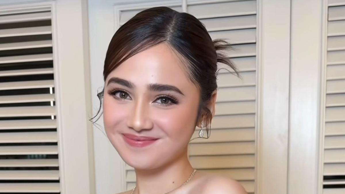 Syifa Hadju Tampil Glowing dengan Makeup Fresh di Perayaan MD Entertainment