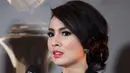 Widy Dwinanda terpilih sebagai Pemeran Wanita FTV Terpuji FFB 2015 lewat film televisi ‘Ibu Een Guru Qolbu’. (Aldivano/Bintang.com)
