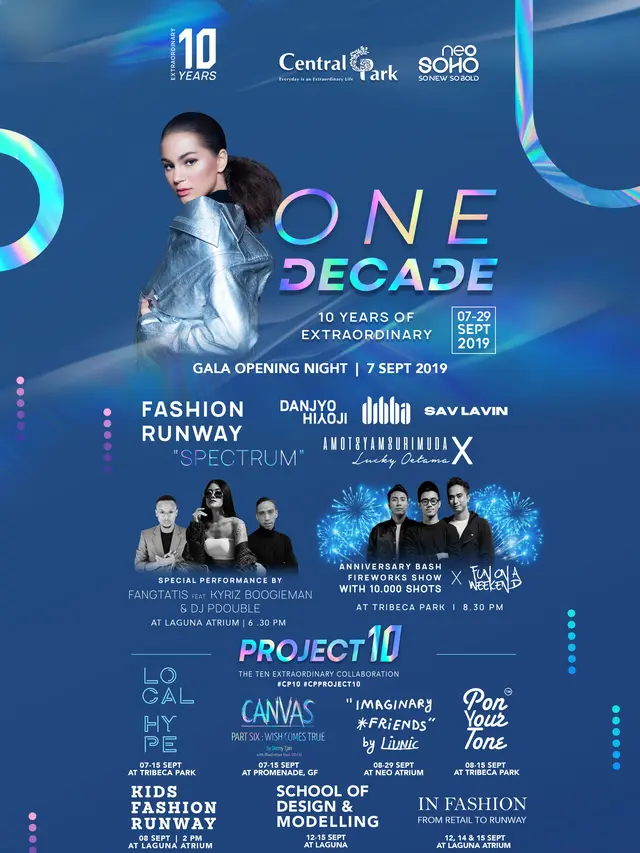 Selebrasi 1 Dekade Central Park Mall