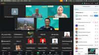 webinar bertajuk Menciptakan Inseminator Mandiri Handal.