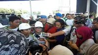 Menteri BUMN Rini Soemarno di acara HUT Pegadaian, Jakarta. (Dok Merdeka.com)