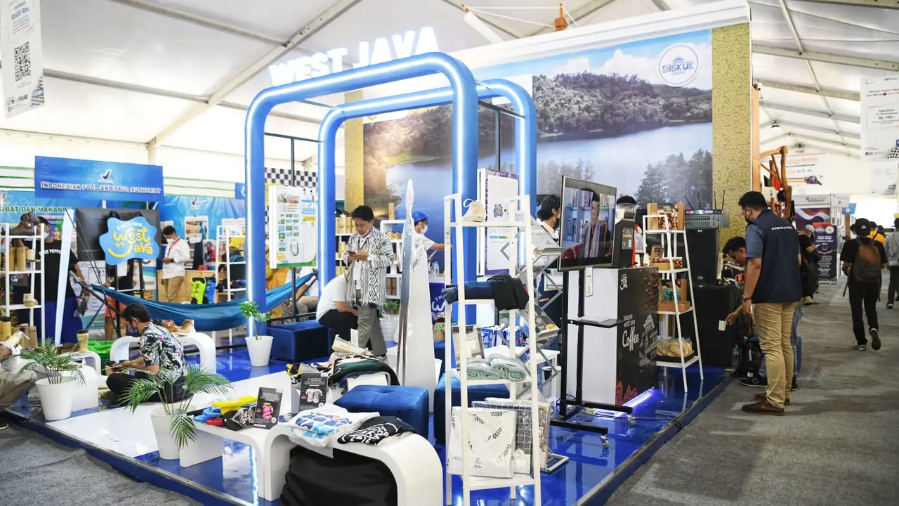 Ikut Pameran Mandalika Experience Expo 2022, Produk Pesantren dan UMKM Jabar Ludes Terjual