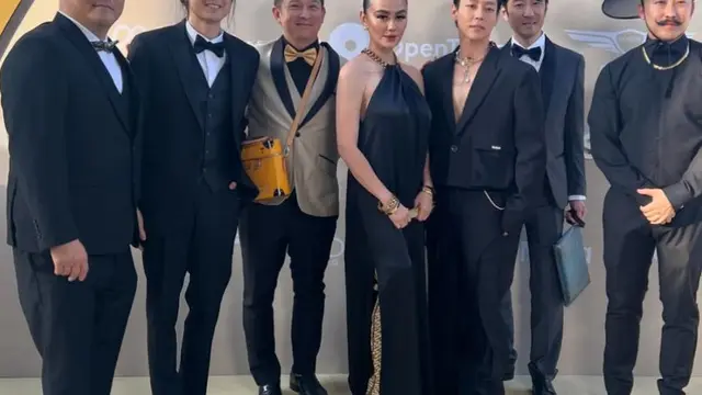 Agnez Mo Hadir di Penghargaan Internasional Gold Gala 2024. [@agnezmo]