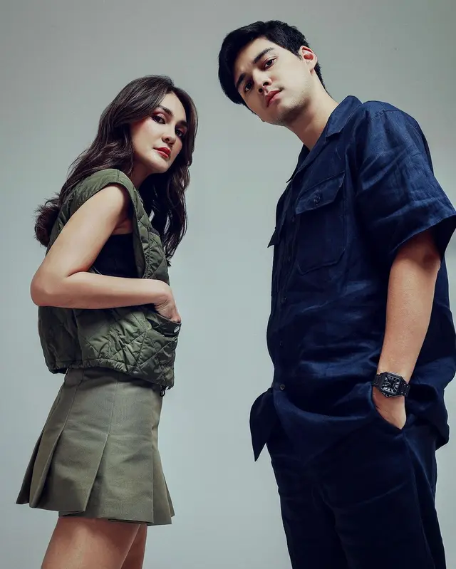 7 Potret romantis Luna Maya dan Maxime Bouttier saat pemotretan, disebut makin mirip dan serasi