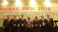Munas PBSI 2016 resmi dibuka di Hotel Bumi, Surabaya, Jawa Timur, Minggu (30/10/2016). (Bola.com/Fahrizal Arnas)