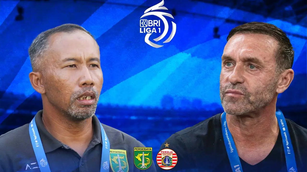 BRI Liga 1 - Duel Pelatih - Persebaya Surabaya Vs Persija Jakarta
