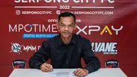 Serpong City FC resmi mendatangkan tiga pemain eks Liga 1 yakni irli Apriansyah, Aldino Hardianto dan Busari. (dok. Serpong City FC)