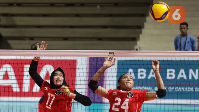Foto: Langkah Pertama Timnas Bola Voli Putri Indonesia di SEA Games 2023 Terjegal Thailand, Wilda dkk Tunduk Tiga Set Langsung