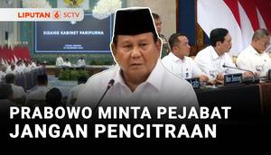 Presiden Prabowo menyinggung ada sejumlah elite yang mencari 'kambing hitam' dalam penanganan bencana Sumatra. Prabowo juga menegur pejabat agar membantu warga dengan ikhlas bukan mengedepankan pencitraan.