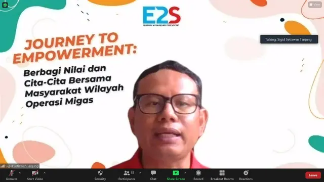 Field Manager PEP Tanjung, Sigit Setiawan,