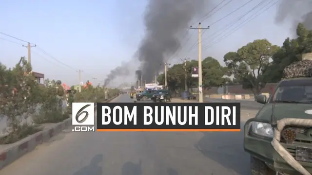 VIDEO: Serangan Bom Bunuh Diri di Kabul, 16 Tewas