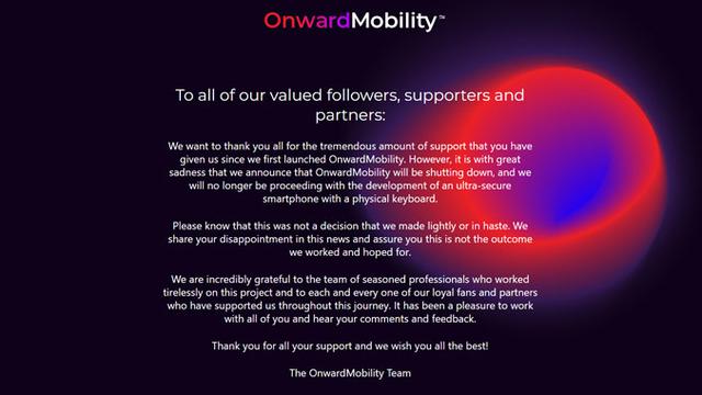 OnwardMobility konfirmasi batal rilis ponsel BlackBerry 5G