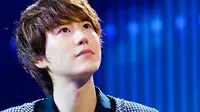 Kyuhyun `Super Junior` menghaturkan terima kasih kepada penggemarnya yang selama ini telah mendampinginya.
