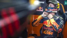 Pebalap KTM, Pol Espargaro, masih bergelut dengan cedera setelah mengalami tes pramusim MotoGP 2018 di Sirkuit Sepang, Malaysia, beberapa waktu lalu. (Twitter/KTM)