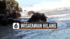 WISATAWAN HILANG TERSERET OMBAK SAAT SWAFOTO
