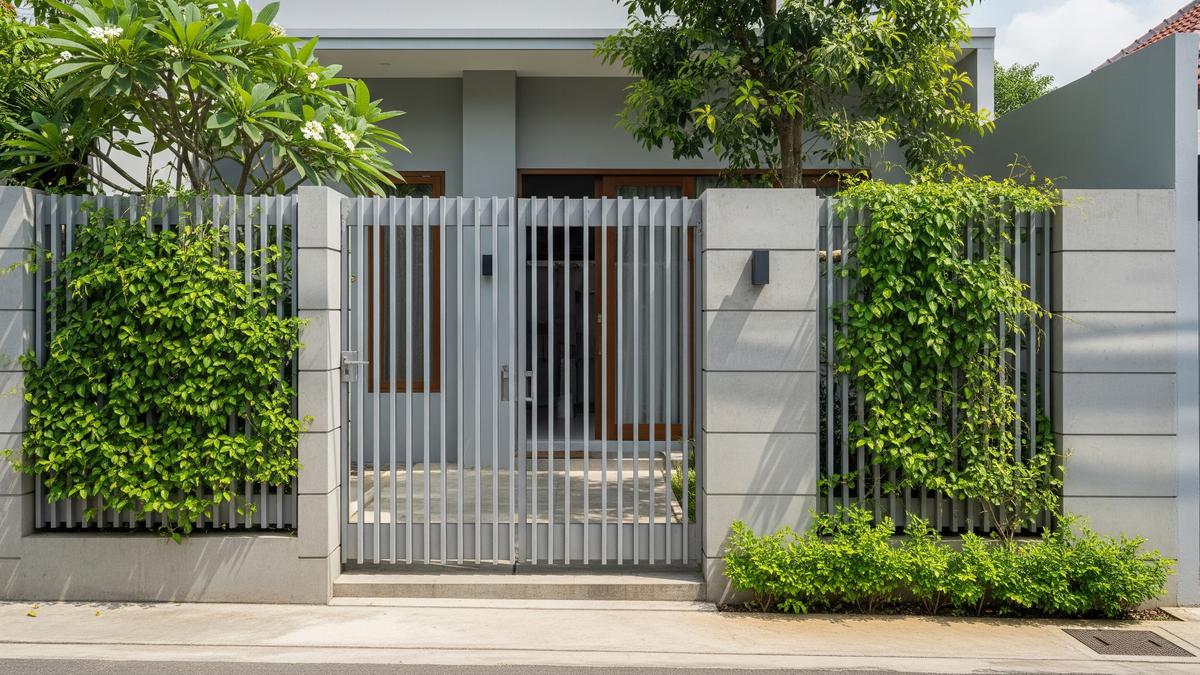 Perbandingan Material Pagar Rumah Minimalis: Besi, Kayu, Baja Ringan, atau Aluminium?