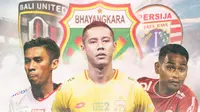 Liga 1 - Fadil Sausu, Indra Kahfi, Ramdani Lestaluhu (Bola.com/Adreanus Titus)