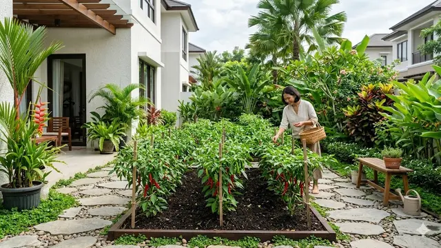 Kebun Cabai Rawit Mini