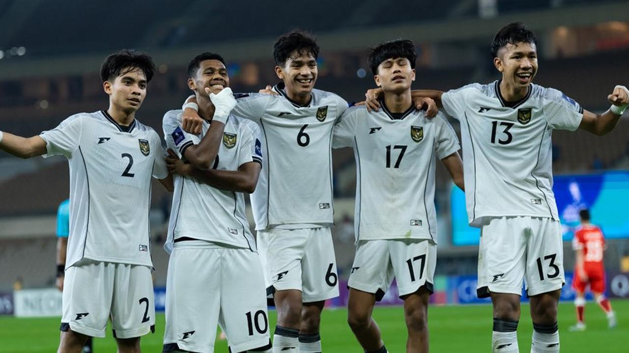 Susunan Pemain Timnas Indonesia U-17 vs Tajikistan: Baker, Evandra, dan Mierza Starter